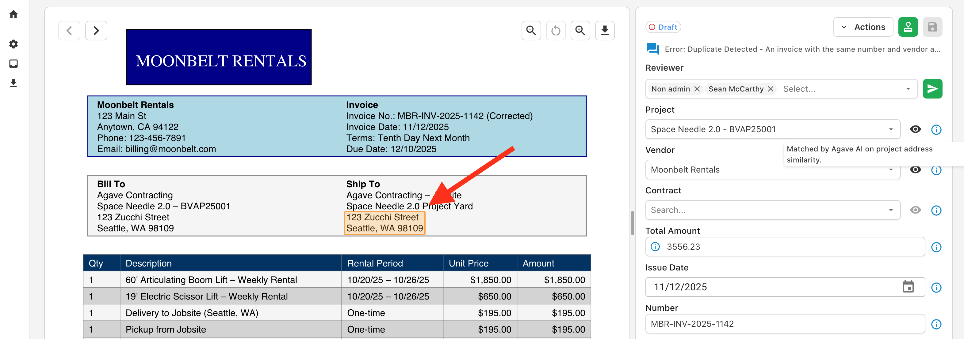 Project Matching Explanation