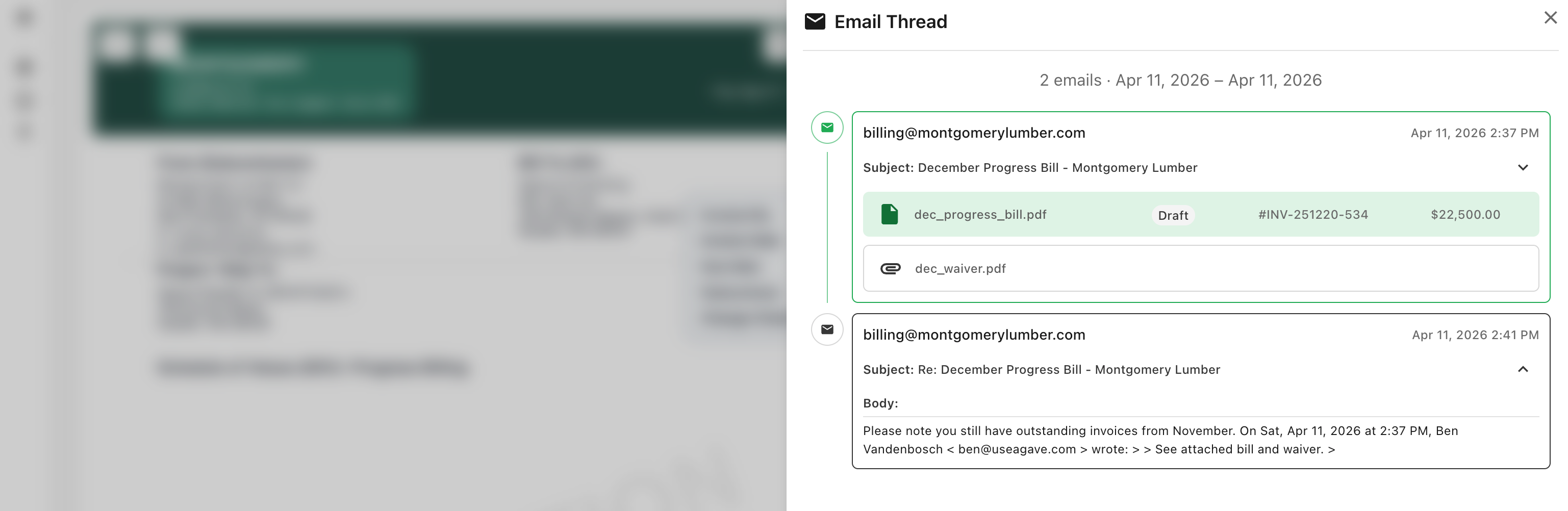 Related Emails