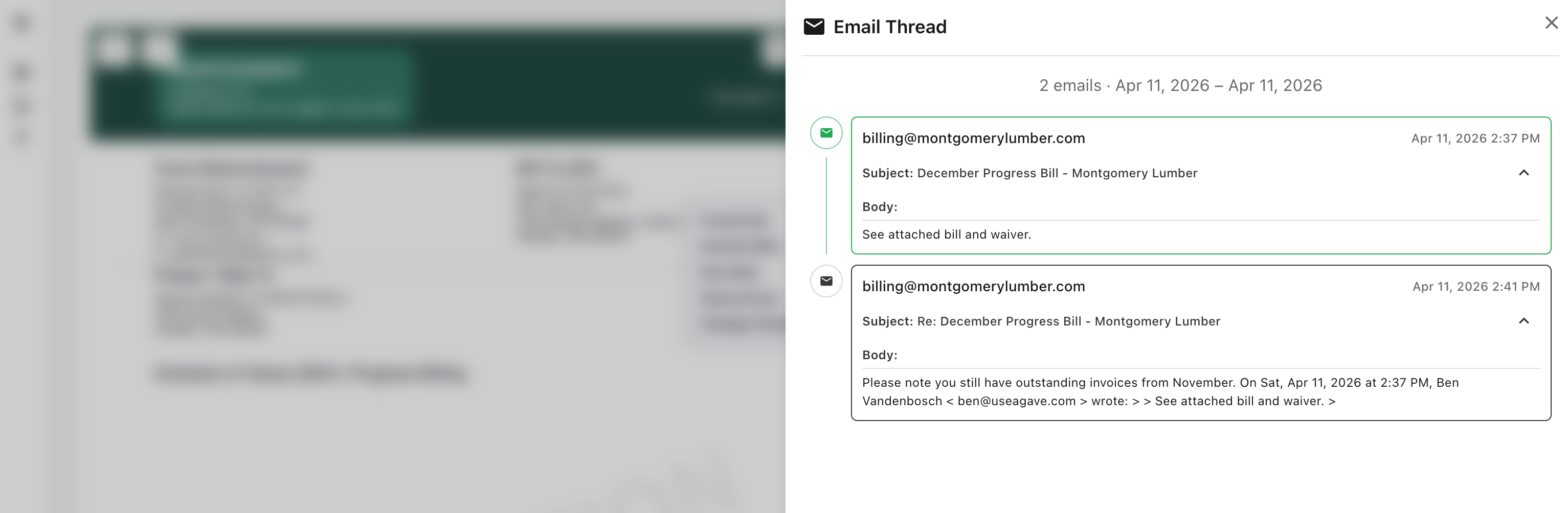 Related Emails