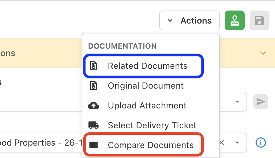 Related Documents and Compare Documents